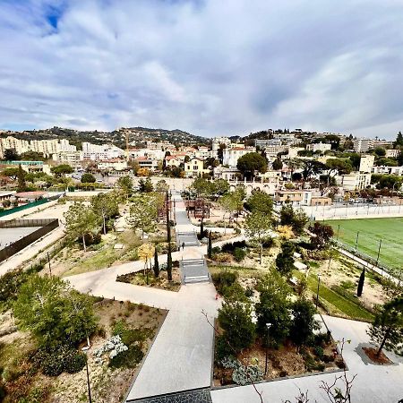 Aparthotel Riviera - Superbe 3 Pieces Avec Terrasse Plein Sud Et Parking Ac- La Terrasse Du Jardin Du Ray Ницца Экстерьер фото