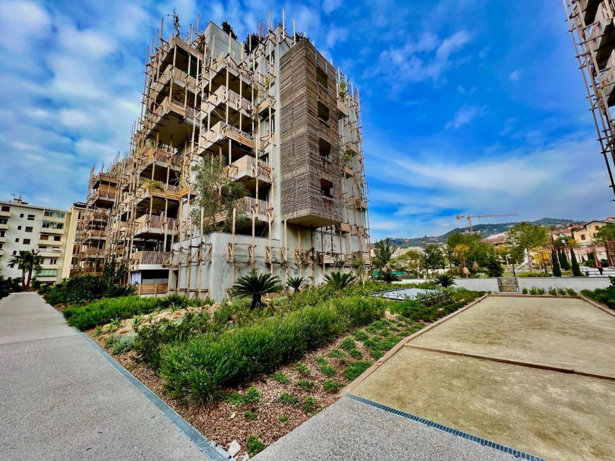 Aparthotel Riviera - Superbe 3 Pieces Avec Terrasse Plein Sud Et Parking Ac- La Terrasse Du Jardin Du Ray Ницца Экстерьер фото