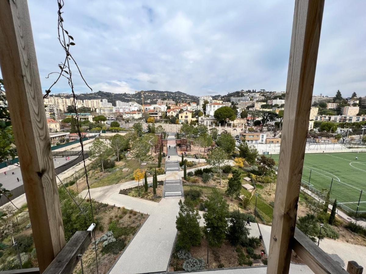 Aparthotel Riviera - Superbe 3 Pieces Avec Terrasse Plein Sud Et Parking Ac- La Terrasse Du Jardin Du Ray Ницца Экстерьер фото